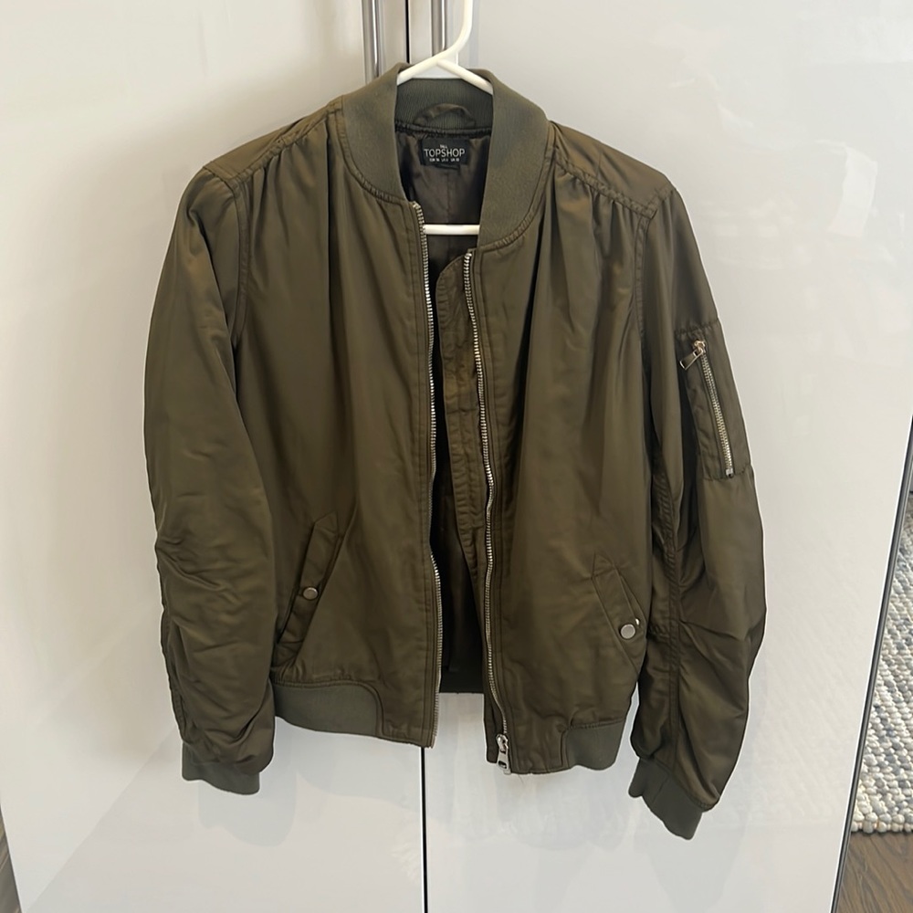 Top shop bomber jacket